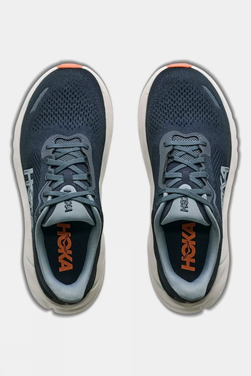 Hoka Women's Arahi 9 Running Shoes in Varsity Navy/Faded Navy-5