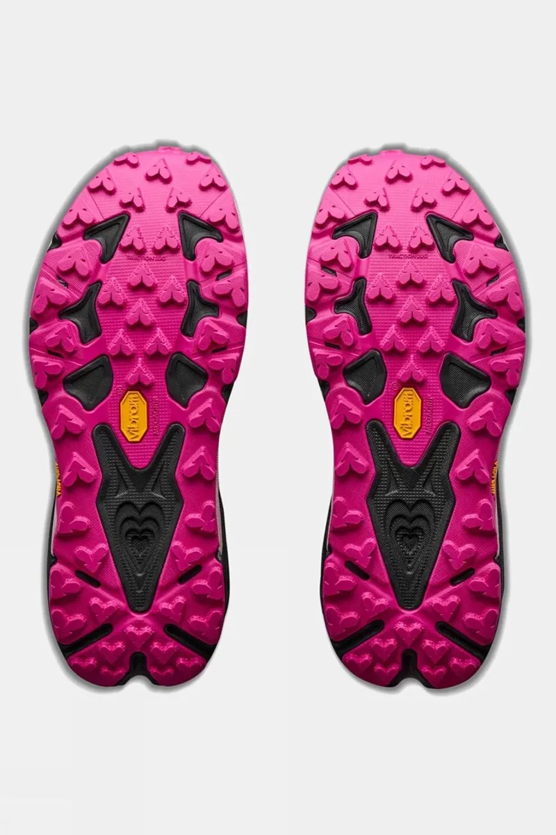 Hoka Women's Speedgoat 7 Trail Running Shoes in Black/Pink Opal-1