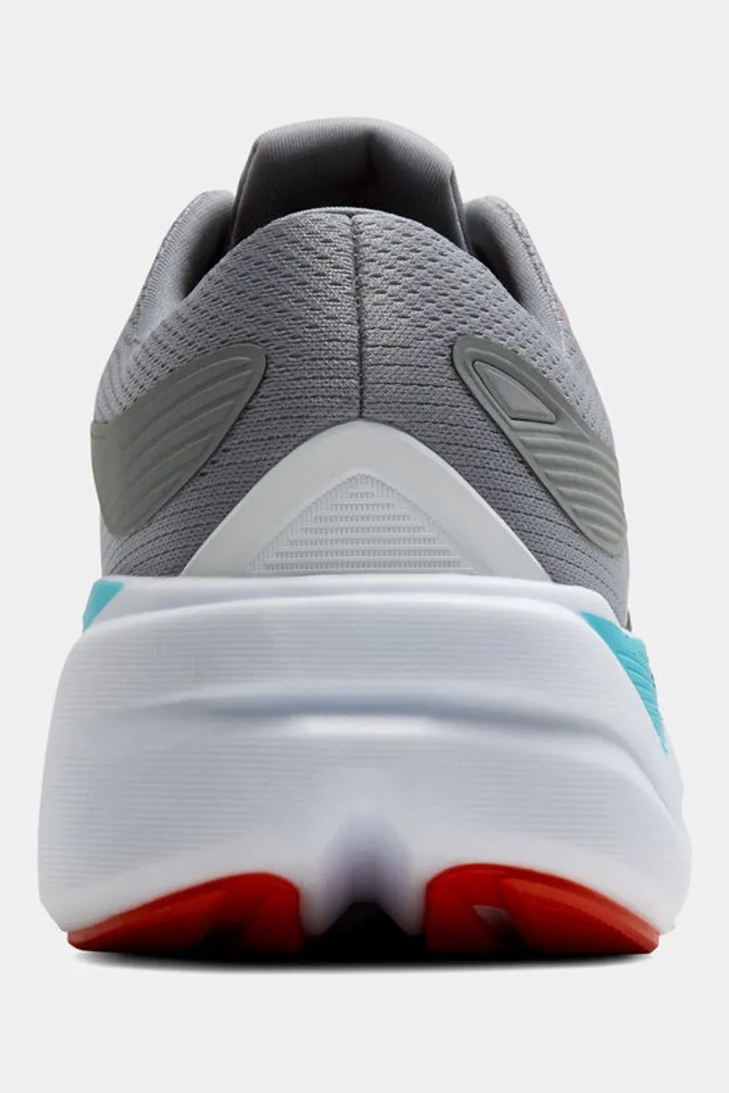 Brooks Men's Ghost Max 3 Running Shoes in Primer Grey/Antarctica/Red -5