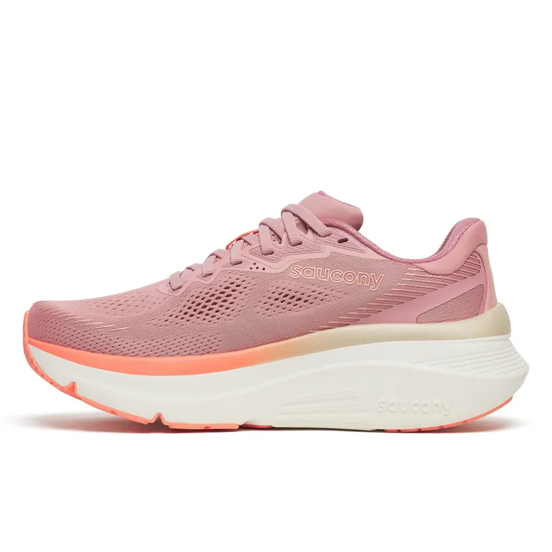 Saucony Women's Guide 19 Running Shoes in Mauve/Salmon Rose-4