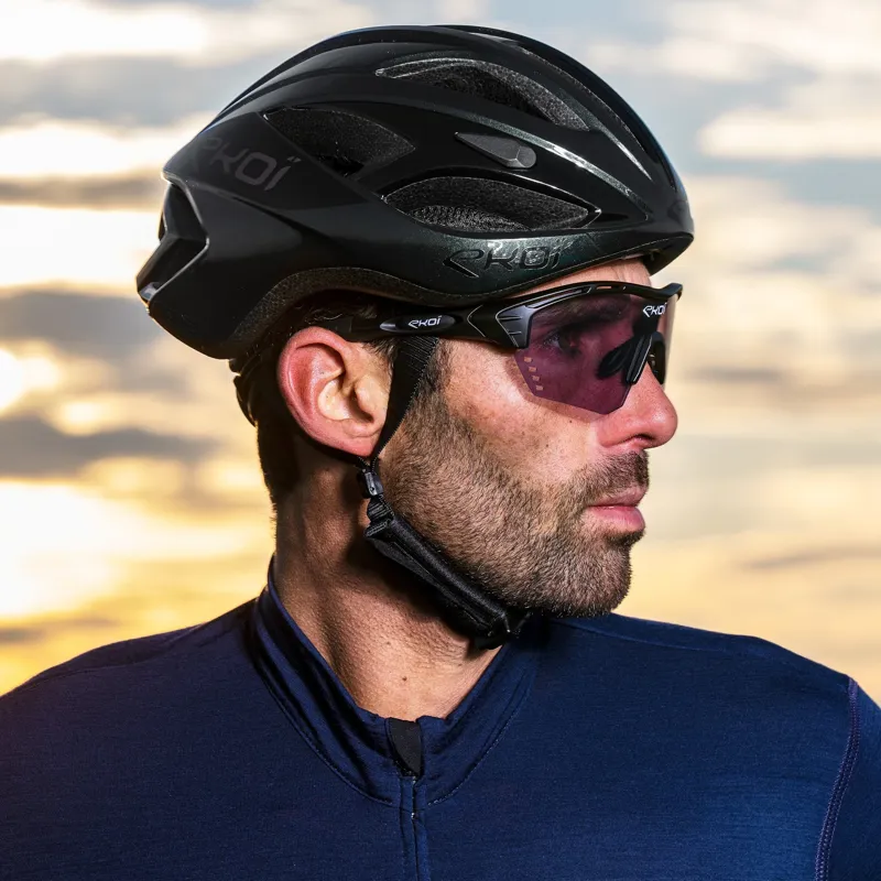 EKOI PersoEvo4 PH Cat 1-2 Cycling Glasses in Matte Black-7