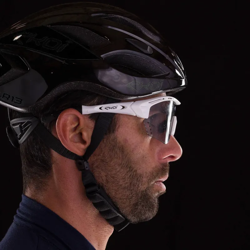 EKOI Cycling Glasses PERSOEVO4 PH Cat1-2 in White-8