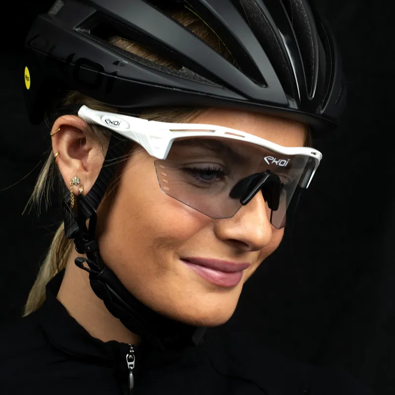 EKOI Cycling Glasses PERSOEVO4 PH Cat1-2 in White-6