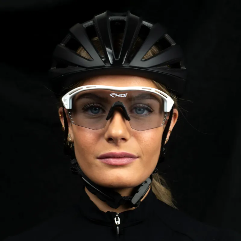 EKOI Cycling Glasses PERSOEVO4 PH Cat1-2 in White-5