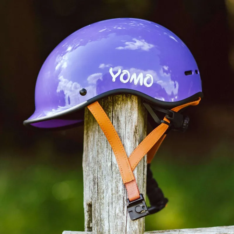 Yomo Kids Cycling Helmet in Glossy Purple-5