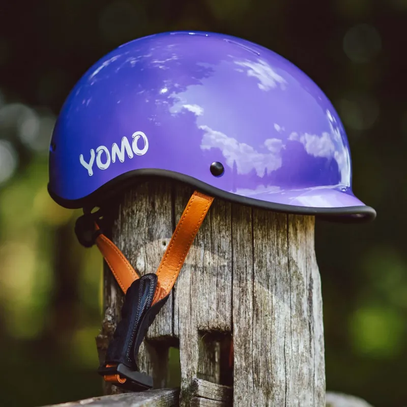 Yomo Kids Cycling Helmet in Glossy Purple-4