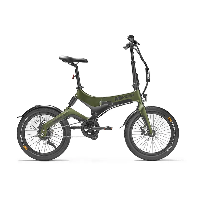 MiRiDER 20 - Electric Folding eBike with 20 Inch Wheels  in Aurora Green Bike 