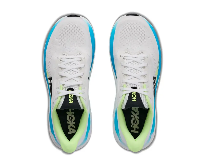Hoka Men's Clifton 11 Running Shoes in Frost Black -1