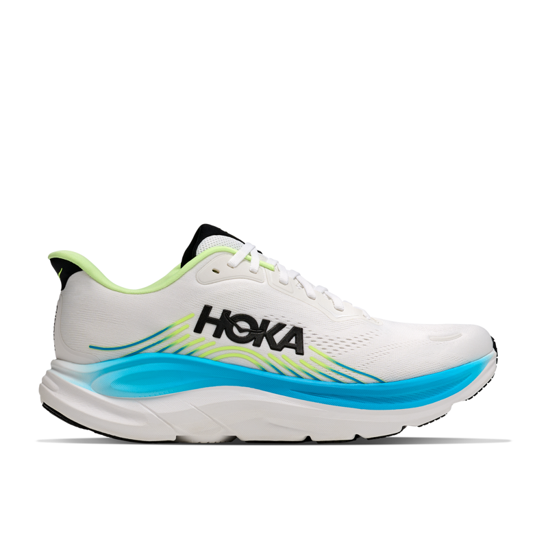 Hoka Men's Clifton 11 Running Shoes in Frost Black 