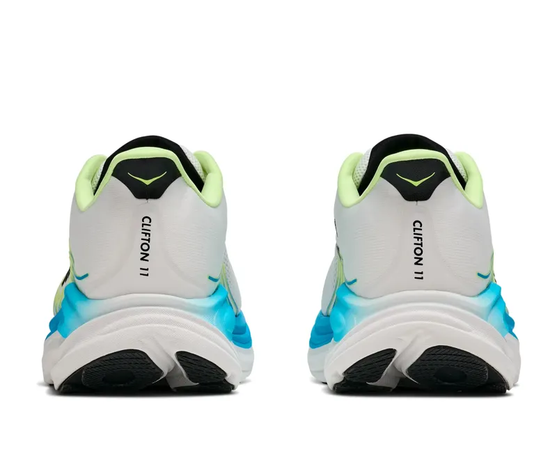 Hoka Men's Clifton 11 Running Shoes in Frost Black -2