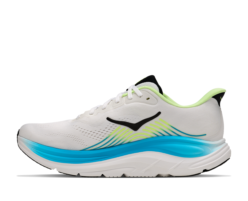 Hoka Men's Clifton 11 Running Shoes in Frost Black -5