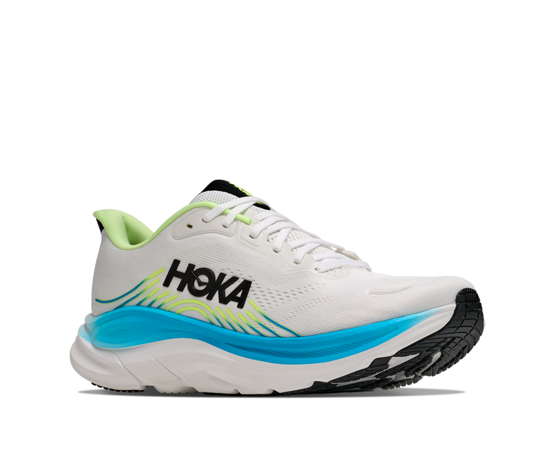 Hoka Men's Clifton 11 Running Shoes in Frost Black -4