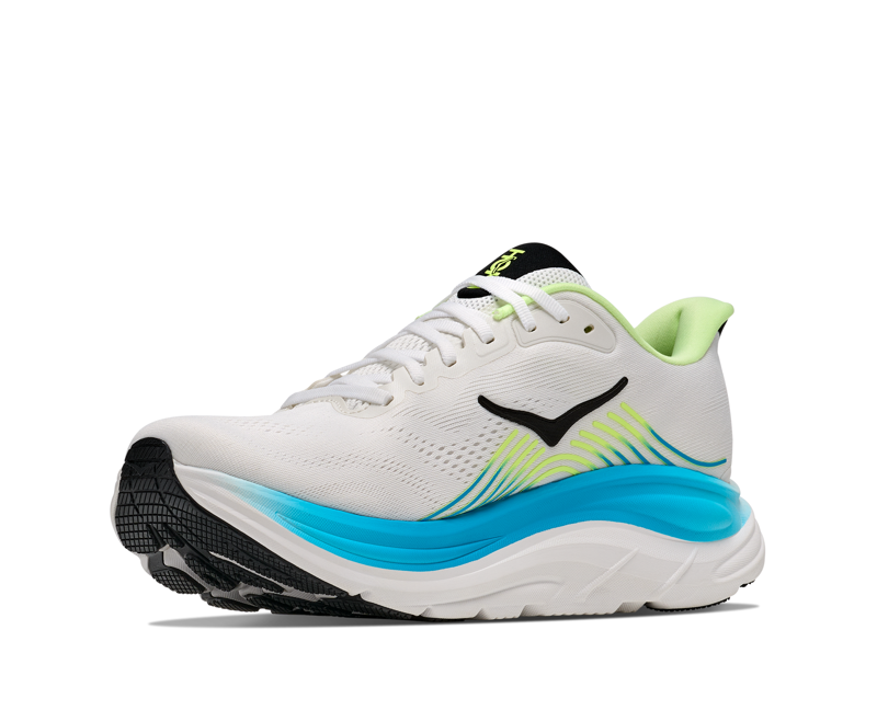 Hoka Men's Clifton 11 Running Shoes in Frost Black -3