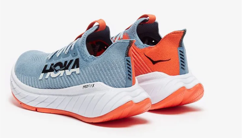 Hoka Men's Carbon X 3 Running Shoes in Mountain Spring Puffin Bill-2