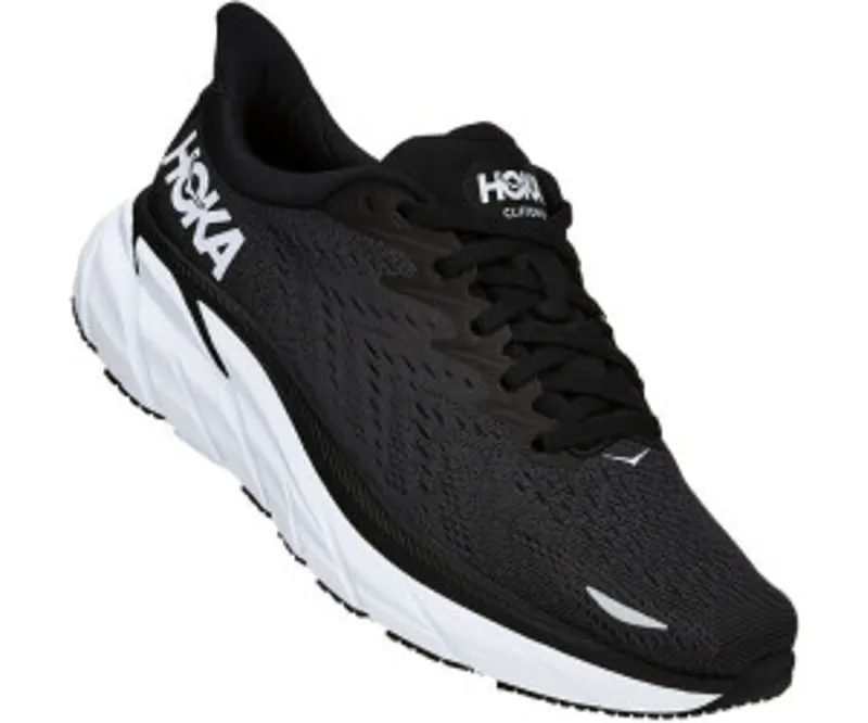 Hoka Clifton 8 Black/White