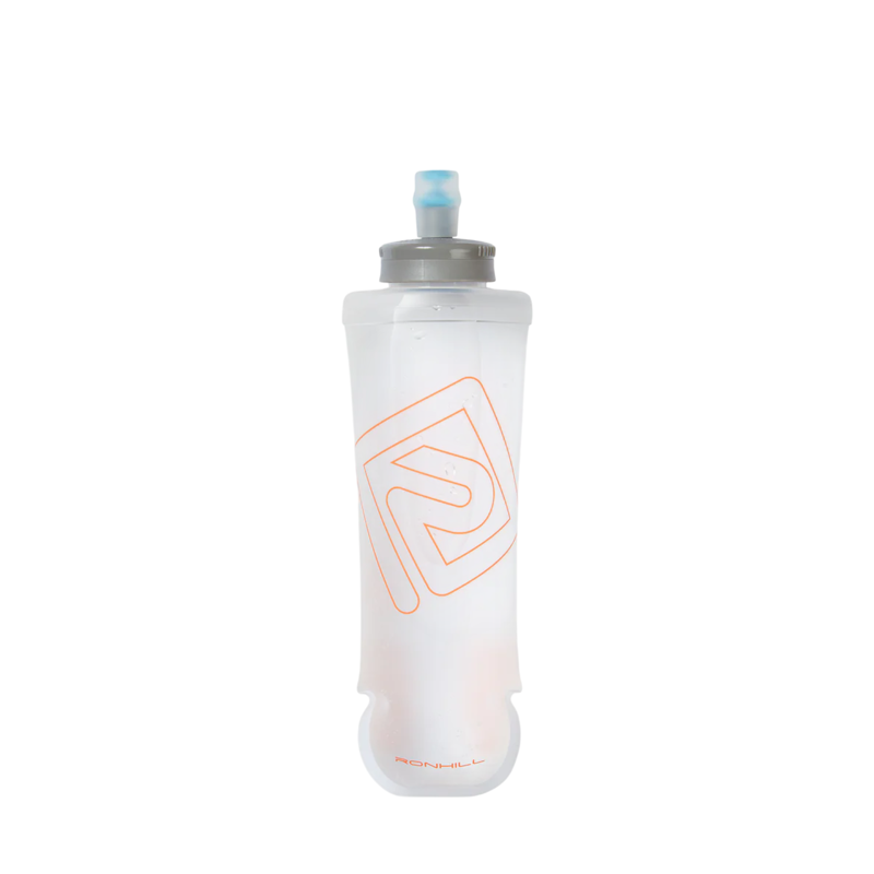 Ronhill Softflask 500ml  Lightweight Hydration Flask for Long Runs in Clear