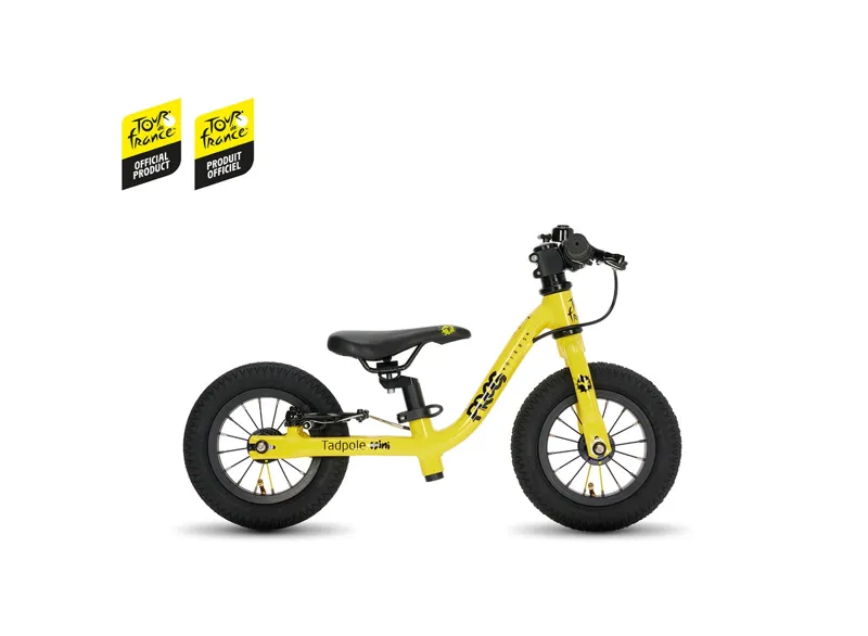 Frog Bikes Tadpole Mini Balance Bike for Kids in Yellow TDF