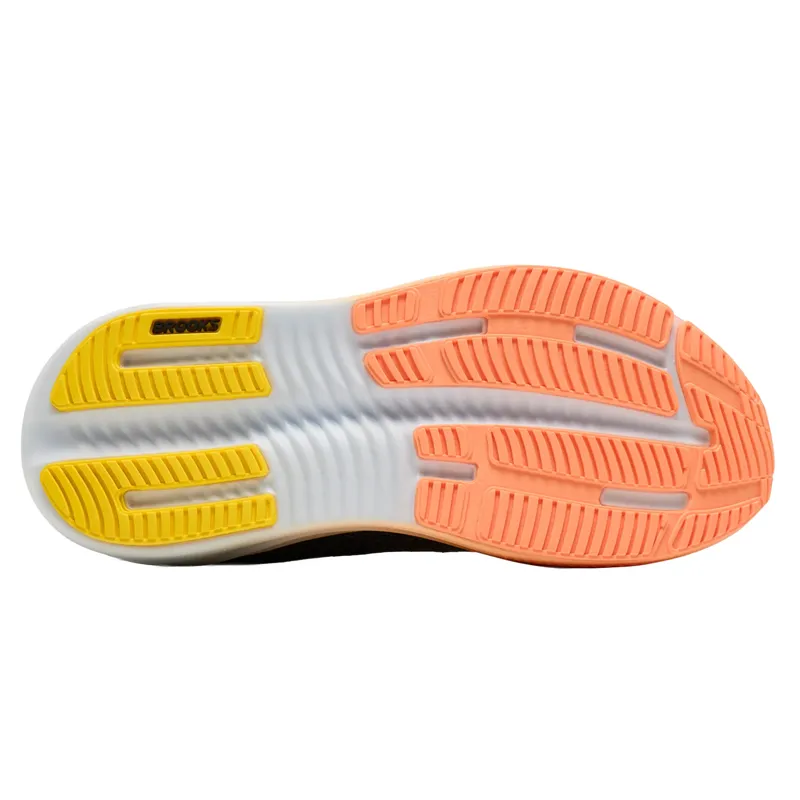 Brooks Women's Ghost Max 4 Shoes in Black/Folkstone/Cyber peach-4