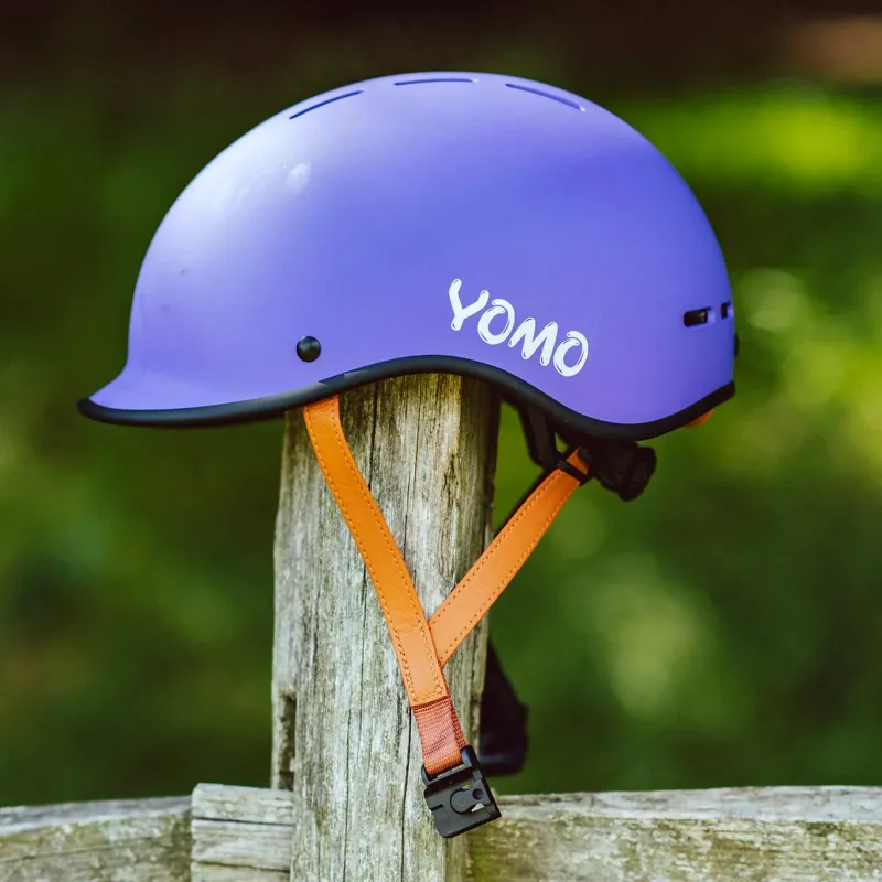 Yomo Kids Cycling Helmet in Matt Purple