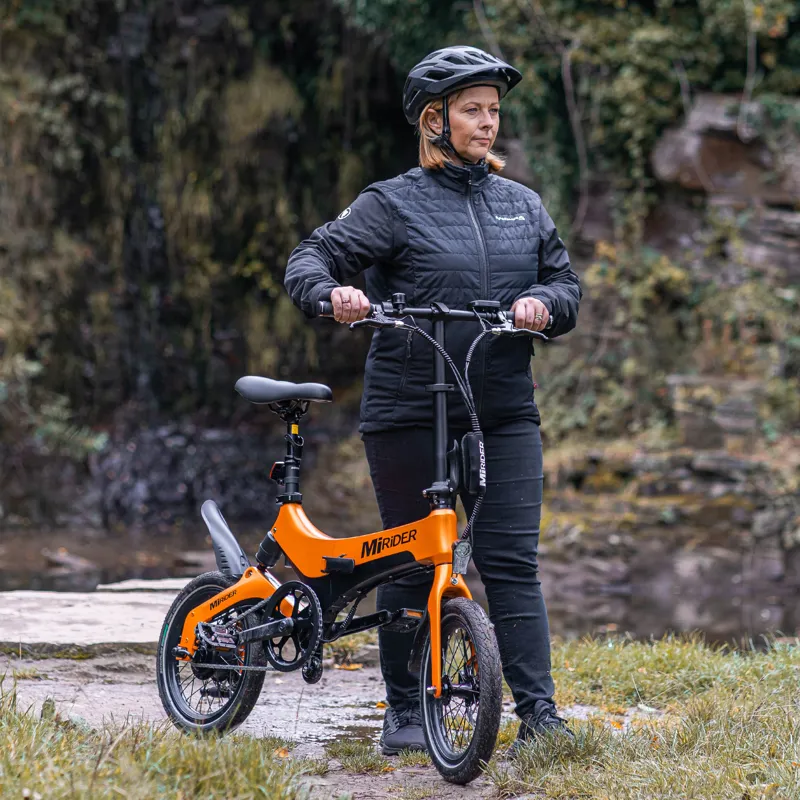 MiRiDER One Electric Folding e-Bike in Solar Orange	-3