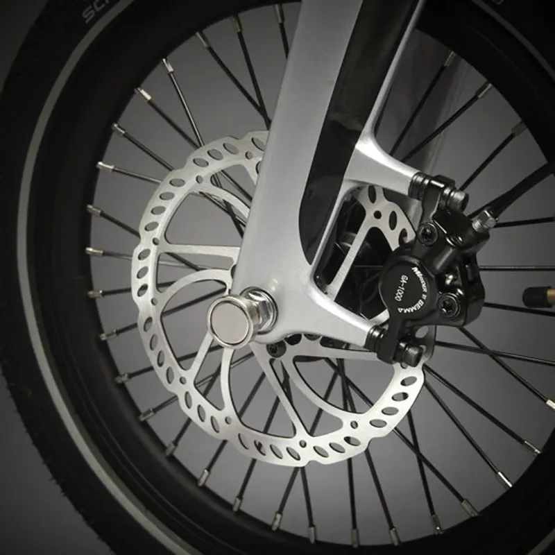 MiRiDER GB3 Folding Electric Bike in Platinum Silver-2