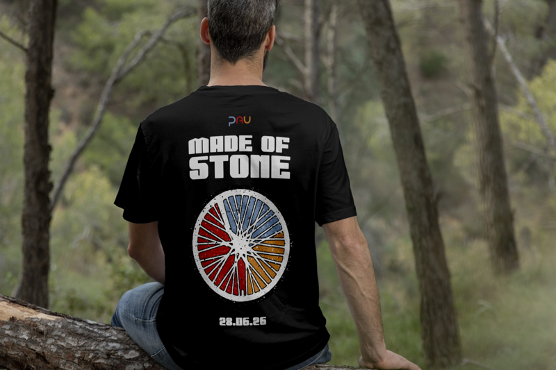 Made of Stone 2026 Event T-Shirt For Riders - Made to Order