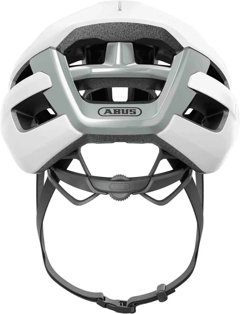 ABUS PowerDome Cycling Helmet in Polar White-4