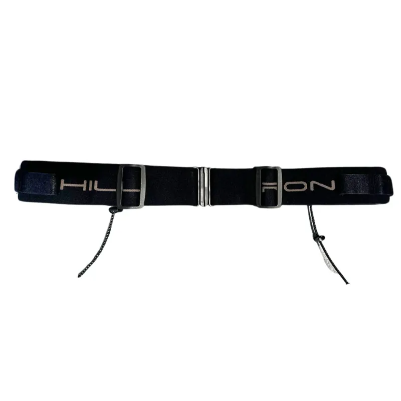 Ronhill Race Number Belt For Runners in All Black-1