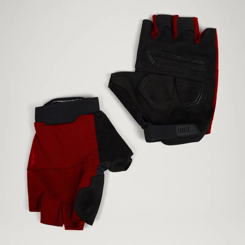Endura Loop Cycling Fingerless Mitts in Red 