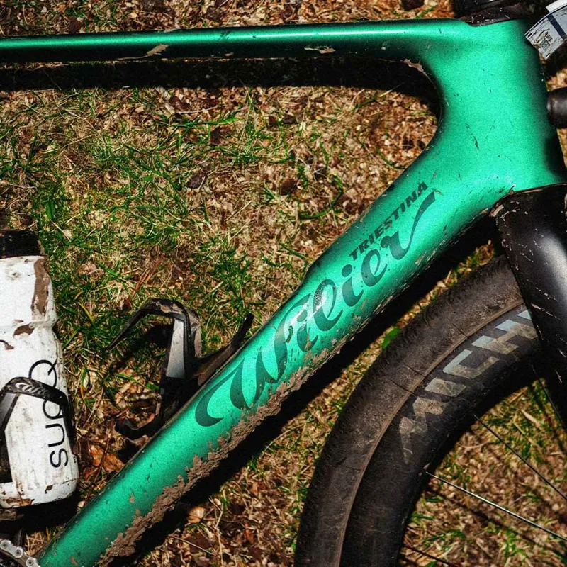 Wilier Rave SLR ID2 Grx Di2 1x12 Gravel Bike in Green - Medium-3