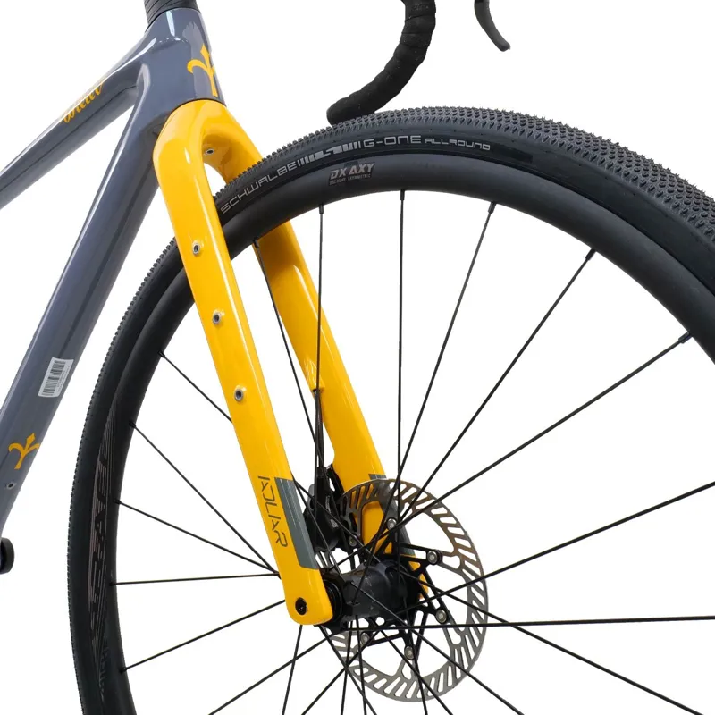 Wilier Adlar GRX Graff Gravel Bike in Grey Yellow-3