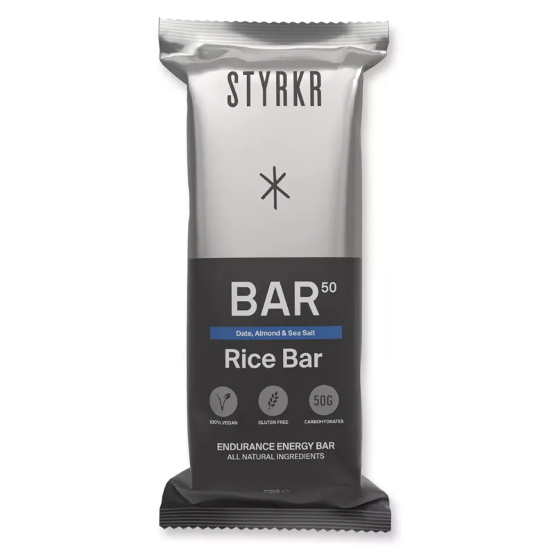 STYRKR - BAR50 Energy Rice Bar - Date Almond Sea Salt