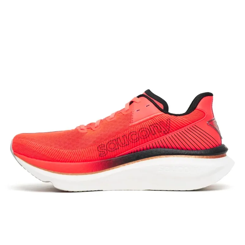 Saucony Men's Endorphin Performance Running Shoes in Azura Vizired Black -1