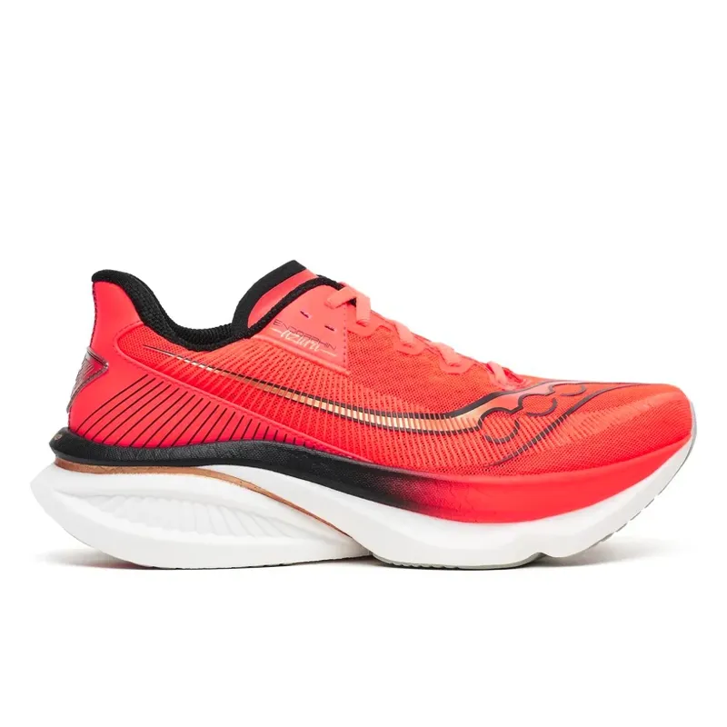 Saucony Men's Endorphin Performance Running Shoes in Azura Vizired Black 