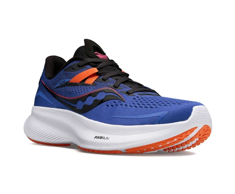 Saucony Men's Ride 15 Running Shoes in Blue Raz-2