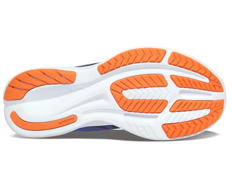 Saucony Men's Ride 15 Running Shoes in Blue Raz-1