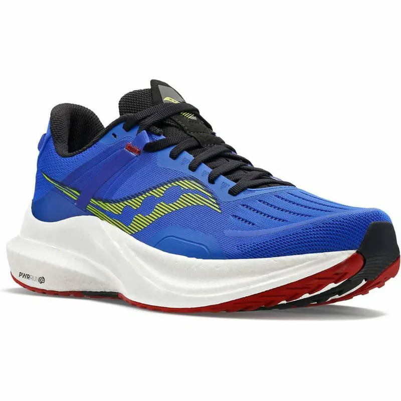 Saucony Tempus Men's Running Shoes in Blue Raz / Acid-1