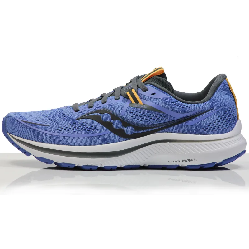 Saucony Women's Omni 21 Running Shoes in Horizon Shadow Blue-1