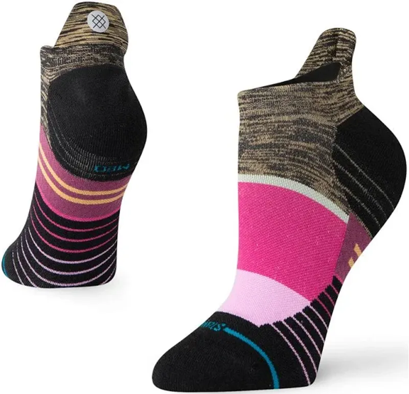 Stance Aptitude Running Socks in Magenta-1