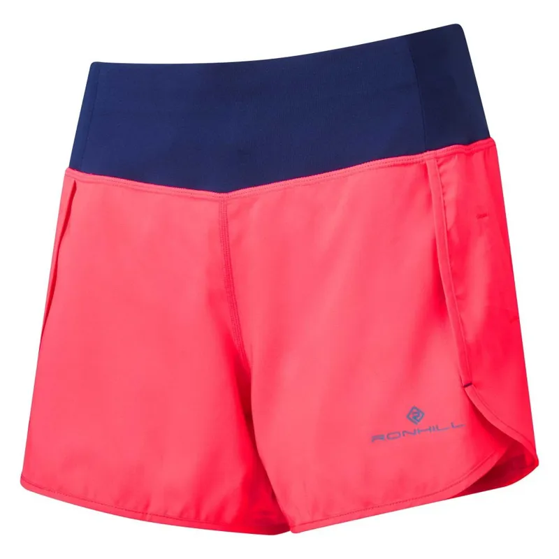 RonHill Women's Tech Revive Running Shorts in Pink Azure 