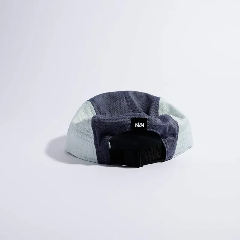 Vaga Club Running Cap in Slate Blue/Mint-2
