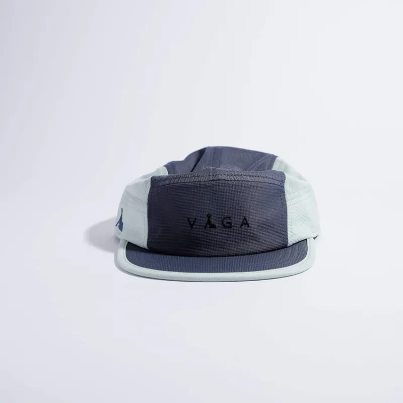 Vaga Club Running Cap in Slate Blue/Mint