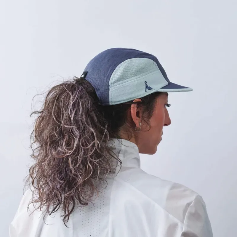 Vaga Club Running Cap in Slate Blue/Mint-1