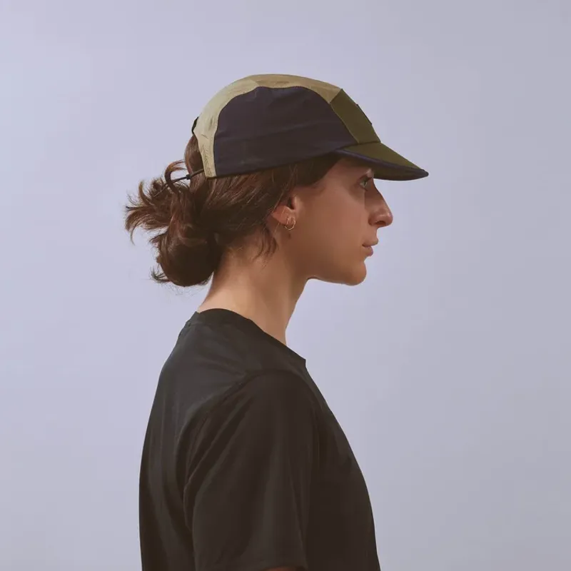 Vaga Pacer Running Cap in Navy Blue  Utility Green Taupe-1