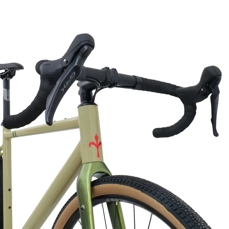 Wilier Jaroon GRX 12x1 Gravel Bike in Sand Green-3