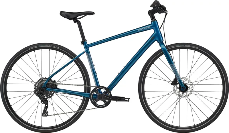 Cannondale Quick 4 Disc Hybrid Fitness Bike in Deep Teal