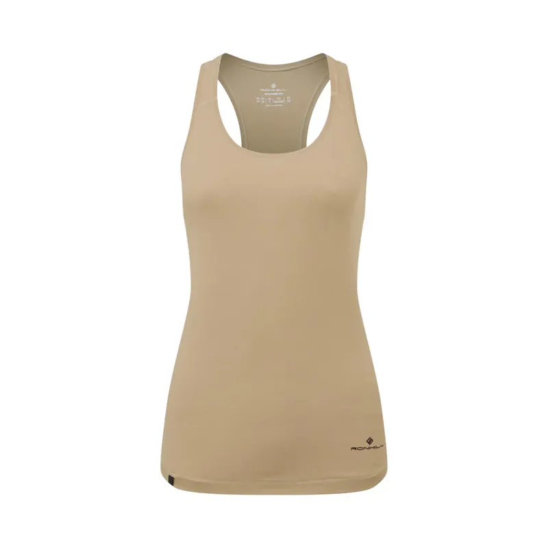 Ron Hill Women's Life Tencel Tee Latte Marl/Nightshade