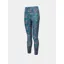 Ron Hill Women's Tech Crop Tight Deep Lagoon Direction