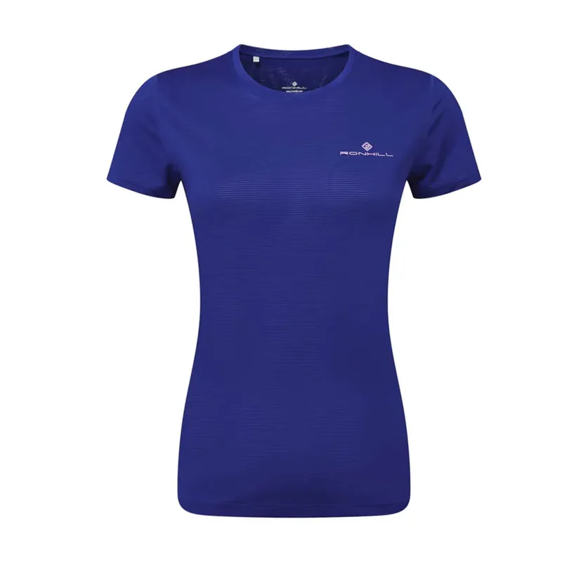 Ron Hill Women's Tech S/S Tee Dark Cobalt/Ultraviolet