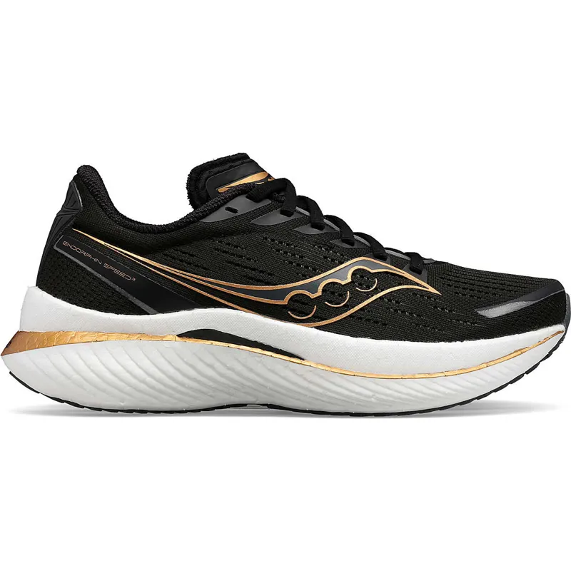 Saucony Endorphin Speed 3 Men's Black/Goldstrck Noir